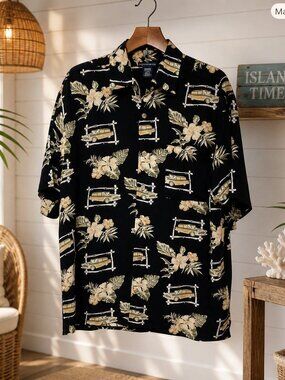 Knightsbridge  Hawaiian Shirt Size Medium